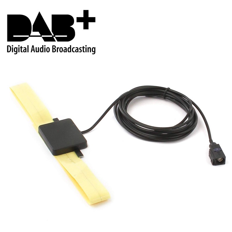 Antenne de voiture DAB avec connecteur Fakra vers autoradio DAB avec  connecteur SMB – Dynavin